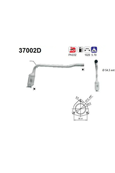 As Catalizator Vw Transporter T4 Bus/Transporter T4 Caroserie/Transporter T4 ...