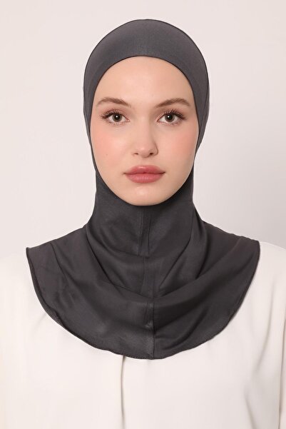 Levidor Anthracite Hijabchi Neck Collar Bonnet