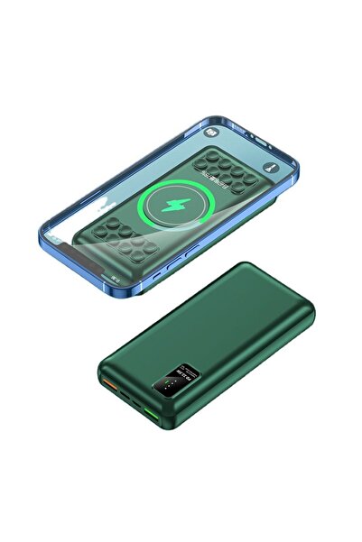 Generic 10000mAh Power Bank Case | 15W Mag Wireless, 20W PD Fast Charge, Dual USB Output