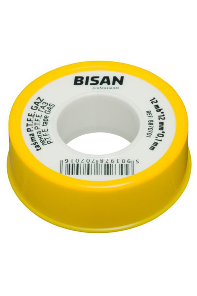 Other Bandă de teflon pentru etanșări de gaz PTFE 12 m x 12 mm x 0,1 mm