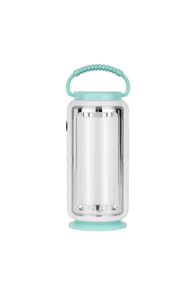 rechargeable LED Lantern Light With Portable Handle- Green