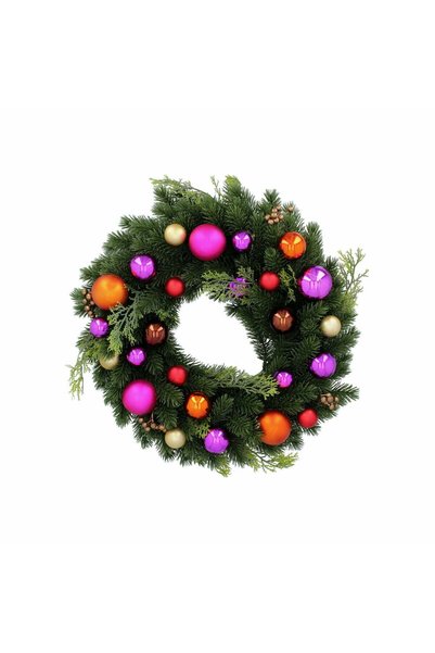 Selgot Coroană decorativă de Crăciun, 40 cm, iluminare LED
