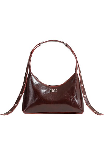 Didosbag أوكتو – تشيري رقم 7 |   حقيبة كتف باللون الأحمر الداكن