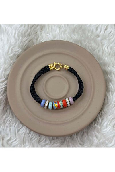 BY YASİN TOPÇU 🌈 ✨   سوار من الخرز الملون المطلي بالمينا 💫 💖