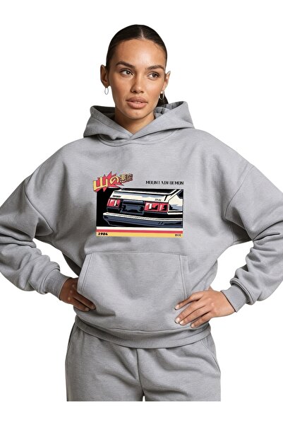 ArtYus Unisex Retro Car Colorat Special cu imprimeu Bumbac supradimensionat c...