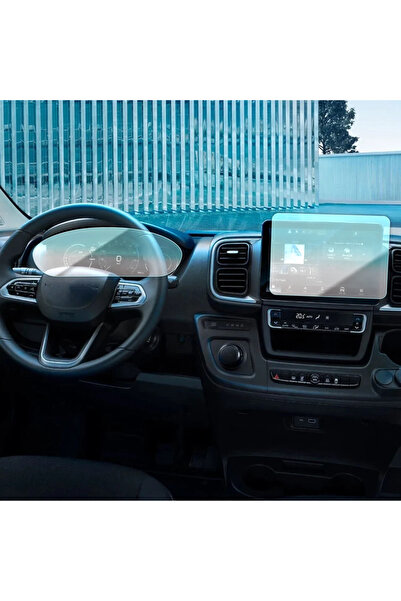 9h nano Peugeot Boxer Uyumlu Dijital Gösterge ve Multimedya Ekran Koruyucu 2l...