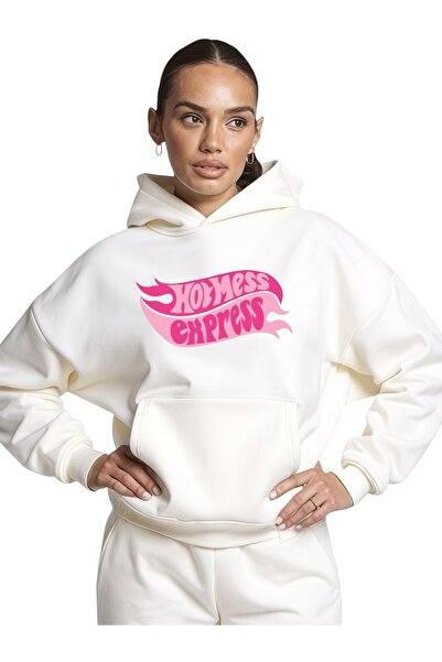 ArtYus Unisex Hot Mess Colorful Special cu imprimeu Cotton supradimensionat c...