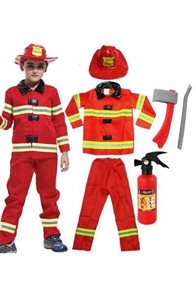 MARAH TOYS زي البطل للأطفال مع أدوات الإنقاذ