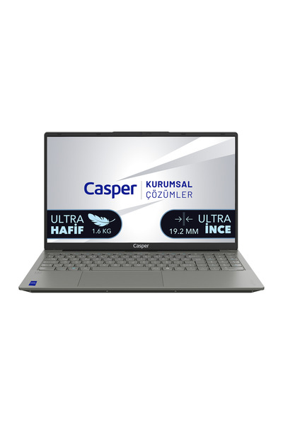CASPER Nirvana X750 i3-1315U 24GB DDR5 500GB SSD 15.6" Freedos Laptop X750.1315-CV00X-G-F