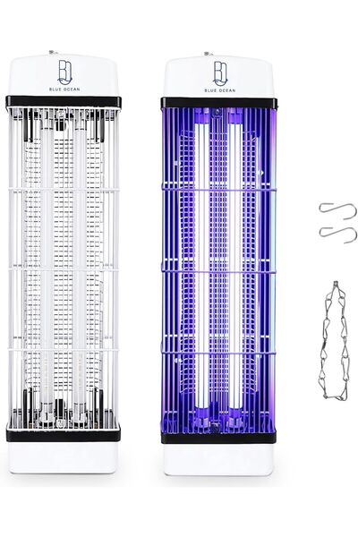 Blue Ocean مصباح قاتل البعوض بقوة 40 واط، جهاز للقضاء على الذباب والبعوض والحشرات الطائرة