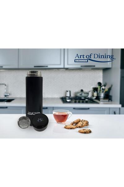 Art of Dinning by Heinner STAINLESS STEEL THERMOS 450 ML, WITH LED TEMPERATURE INDICATOR