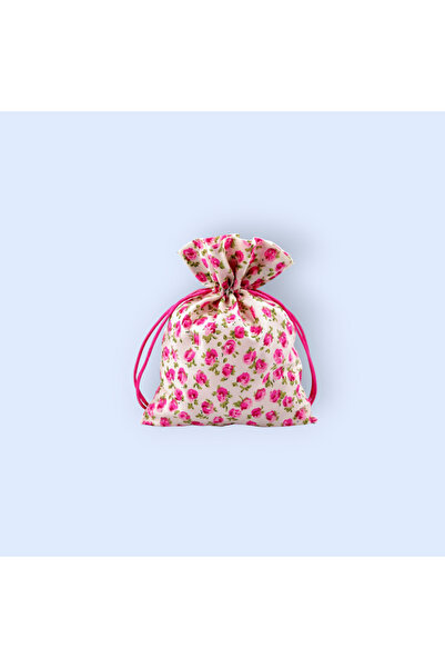 Crisalida Textile gift bag 10 x 13 cm Roses