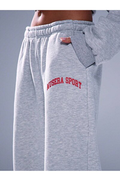 Flaubert -Kadın baskılı ausss oversize sweatahırt -eşofman altı 2li takım