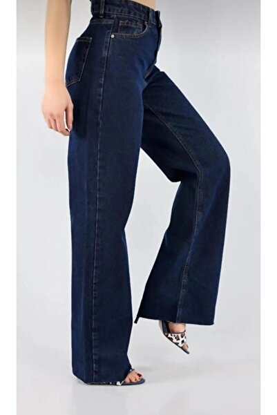 SU SHE بنطلون واسع الساق من ميلانو مصنوع من الليكرا عالي الجودة