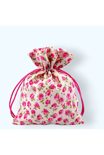 Crisalida Textile gift bag 13 x 18 cm Roses
