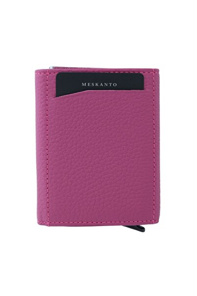 Meskanto Genuine Leather Mechanism Wallet