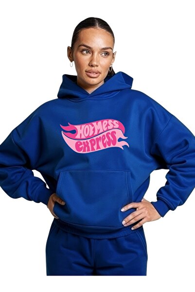 ArtYus Unisex Hot Mess Colorful Special cu imprimeu Cotton supradimensionat c...