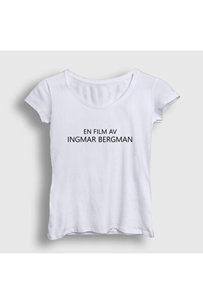 Presmono Tricou alb pentru femei Filmul lui Ingmar Bergman Cadou Regizor 577401tt