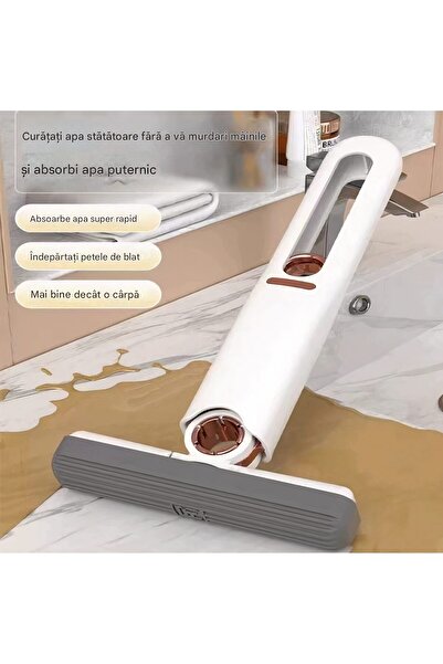 JML Portable Hand Mop 25cm, With Wringing System Manual Cleaning