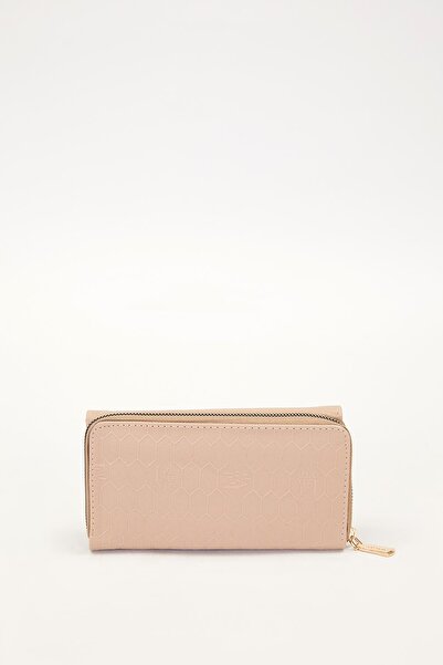 Levidor Mink Logo Detail Wallet