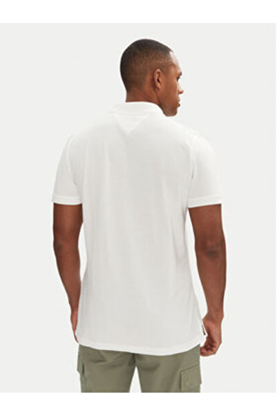 Tommy Jeans Men's Polo DM0DM20676 White