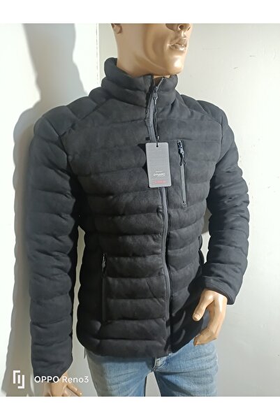 DYNAMO slimfit nubuk spor şişme mont