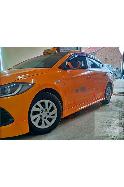 Akar hyundai elantra marşpiyel takımı boyasız (ham) fiberglass