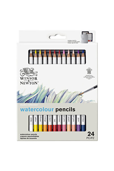 Winsor Newton Winsor & Newton Studio Collection Watercolour Pencil Set (Metal...