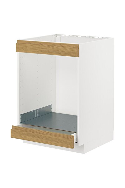 hobiurun Ankastre fırın dolabı, VOXTORP meşe görünümlü, 60x60 cm