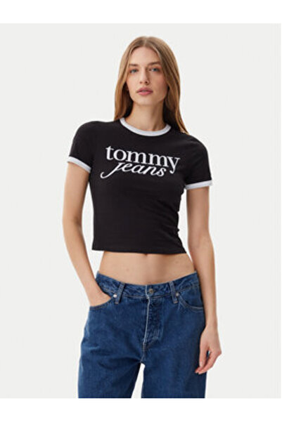 Tommy Jeans Women's T-Shirt DW0DW20631 Black