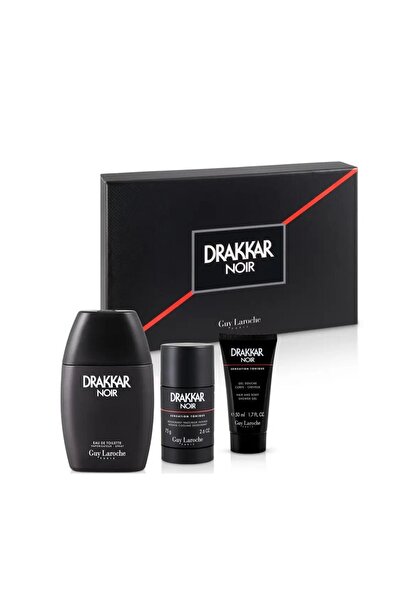 Guy Laroche Set cadou Drakkar Noir, Apa de Toaleta 100ml + Gel de dus 50 ml +...