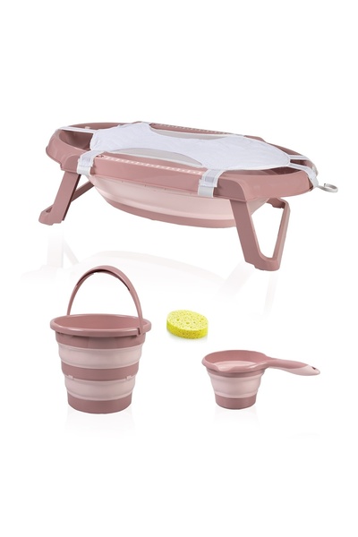 Babyjem set cadă pliabilă, 5 piese