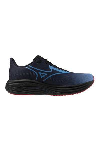 MIZUNO Wave Rider 29 Amsterdam Unisex Koşu Ayakkabısı Mavi / Siyah