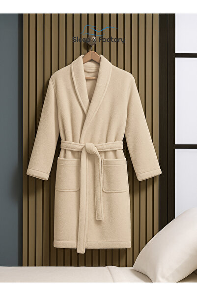 Sleep x Factory 100% Natural Cotton Bathrobe – Unisex – Free Size