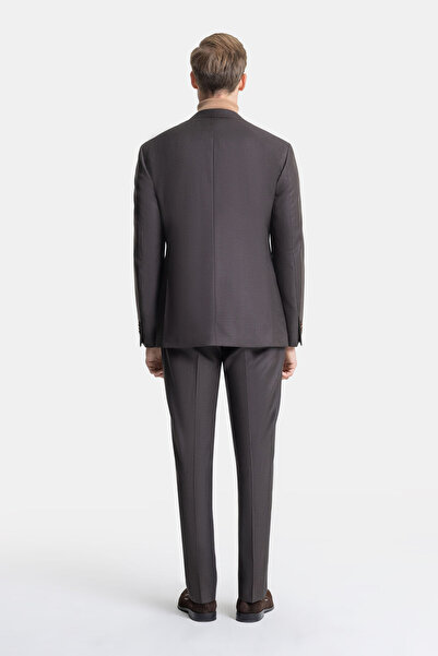 W Collection Brown Regular Fit Suit