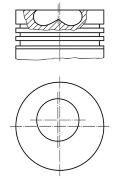 MAHLE Piston Ford Focus 1/Tourneo Connect/Transit Connect