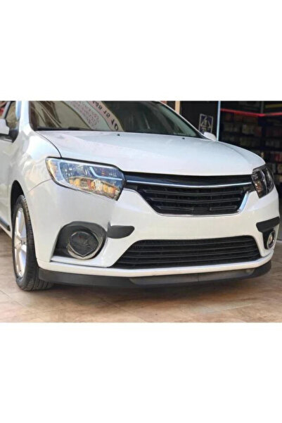 bestuning Renault Symbol 2013-2020 Uyumlu Evrensel 2 Parça Astra H Model Ön Ek Tampon Dili Lip Esnek Karlık