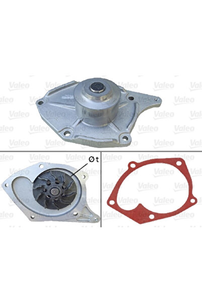 VALEO Pompa De Apa Racire Motor Dacia Duster/Logan Nissan Almera 2/Micra 3/Note