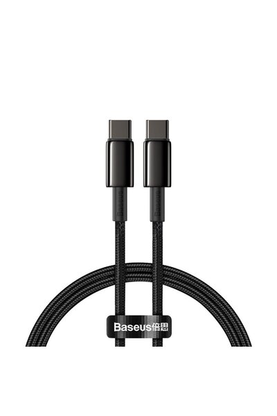 Other USB-C cable fast charging Power Delivery PD QC 100W 5A 1m black