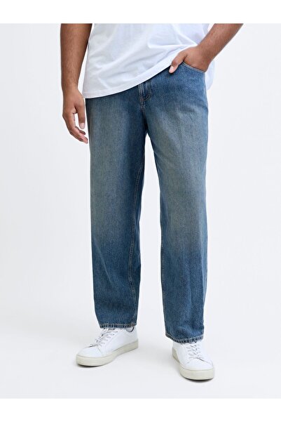 Jack & Jones Plus Relaxed Fit Jeans Plus Size JJICHRIS JJIORIGINAL ST 336 BLU...