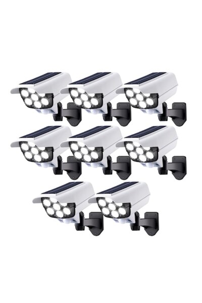 OEM Set 8 lămpi solare cu senzor de mișcare și telecomandă