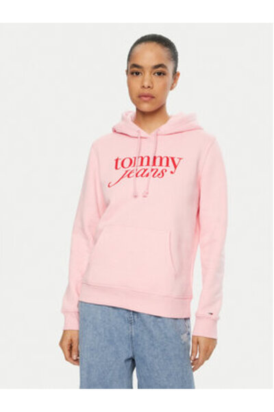Tommy Jeans Women's Sweatshirt DW0DW20170 Pink