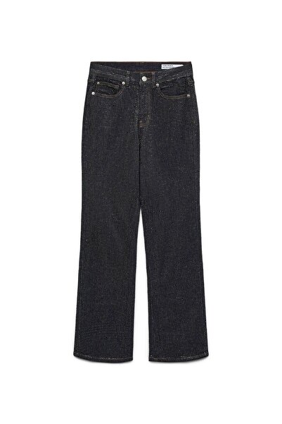 Vero Moda Weit geschnitten VMTESSA Hohe Taille Weiter Beinschnitt Jeans
