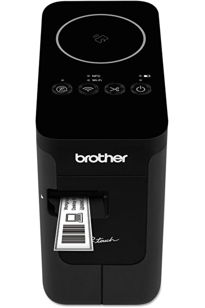 Brother Printer PTP750W Wireless Label Maker, 1.18, Black