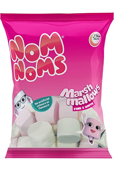 nom noms Pink & White Marshmallows مارشميلو وردي وأبيض من نوم نومز 24x150g
