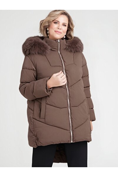 SETTY KOOP Plus Size Winter Warm Cotton Coat for Women 3XL-7XL Thick Hooded Parka geacă de iarnă damă