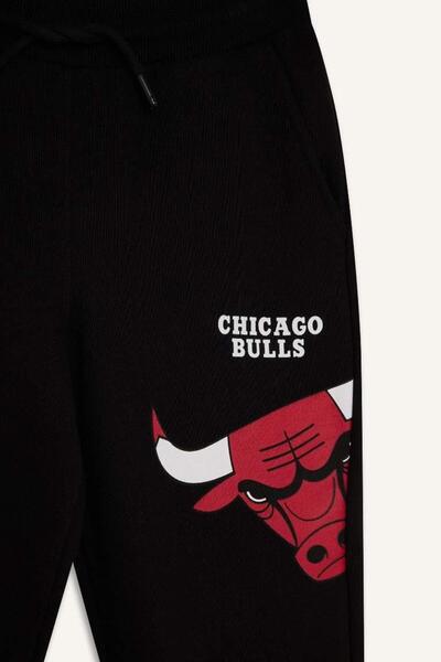 DeFacto Чоловічий дитячий NBA Chicago Bulls Штани з еластичною талією Jogger (24 WN)