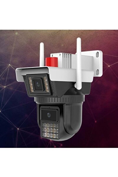 Bolsat O-KAM 3040 Wifi 2 Lens 3 Görüntü Mikrofon + Hoparlör + Işık + Onvif Ka...