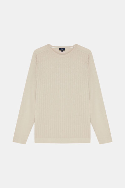 W Collection BEJ BİSİKLET YAKA UZUN KOLLU KAZAK