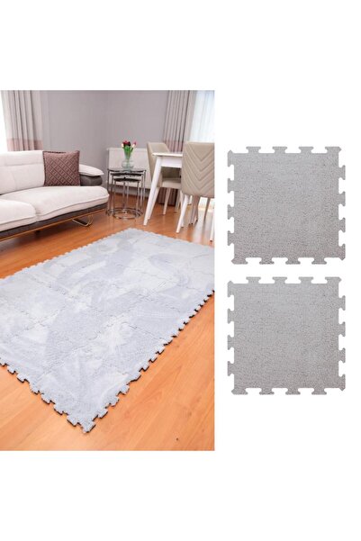 Tekstilnet Peluş Kreş Halısı Anaokulu Puzzle Halı Japon Halı